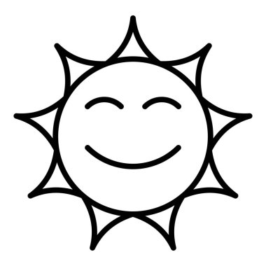 Vector Design Illustration Moon Icon Style