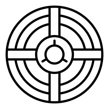 Vector Design Illustration Rgb Light Strip Icon Style