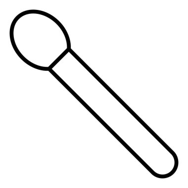 Vector Design Illustration Glass Rod Icon Style