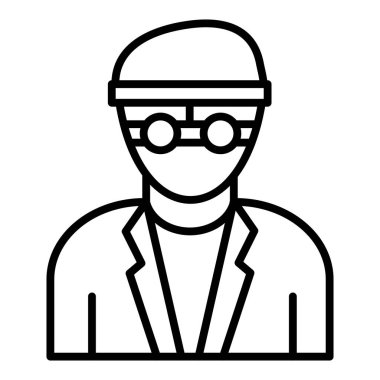 Vector Design Illustration Children Eye Specialist Icon Style