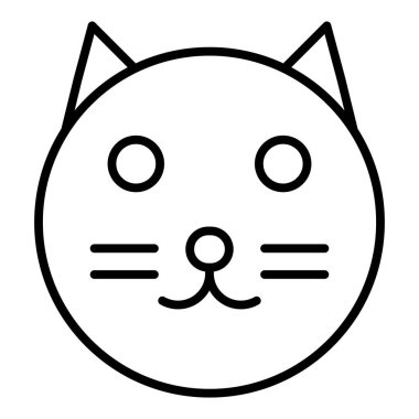 Vector Design Illustration Cat Icon Style