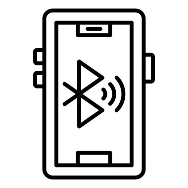 Vector Design Illustration Bluetooth Searching Icon Style