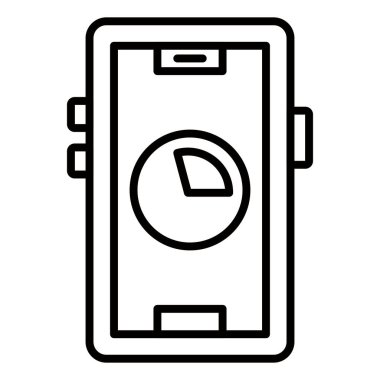 Vector Design Illustration Data Usage Icon Style