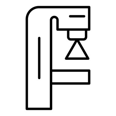 Vector Design Illustration Mammography Icon Style