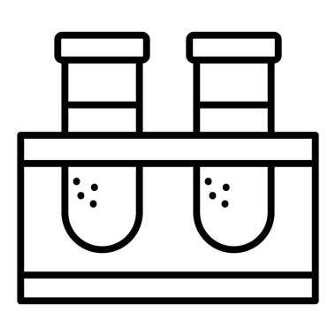 Vector Design Illustration Blood Samples Icon Style