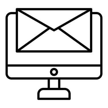 Vector Design Illustration Email Marketing Icon Style