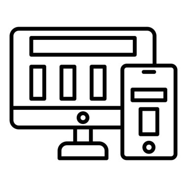 Vector Design Illustration Responsive Design Icon Style