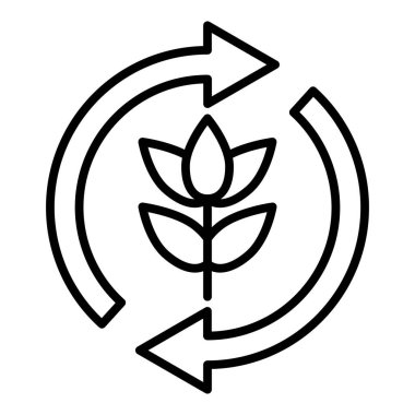 Vector Design Illustration Composting Icon Style