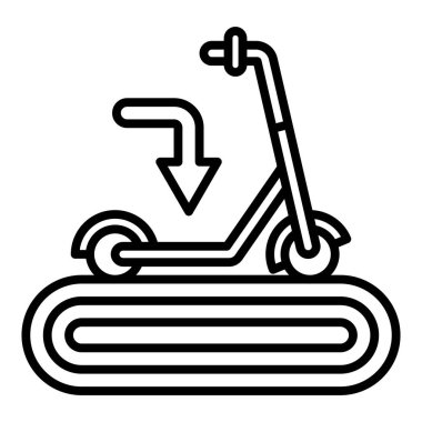 Vector Design Illustration Learning Curve Icon Style