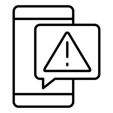 Vector Design Illustration Critical Error Icon Style