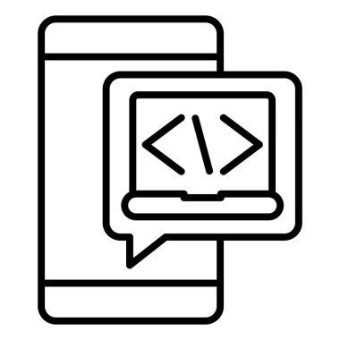 Vector Design Illustration Dev Environment Icon Style