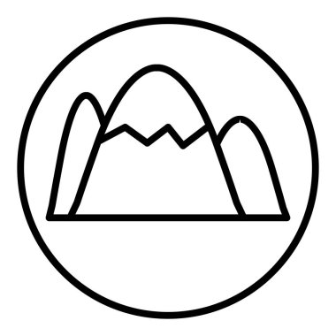 Vector Design Illustration Ice Age Icon Style