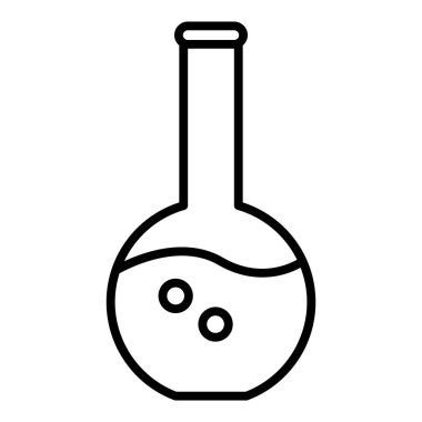 Vector Design Illustration Chemistry Icon Style