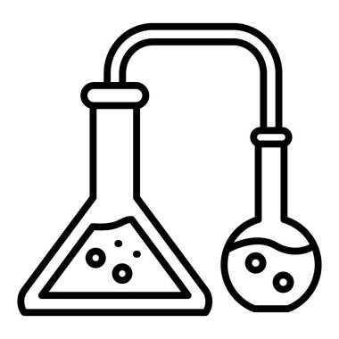 Vector Design Illustration Experiment Icon Style