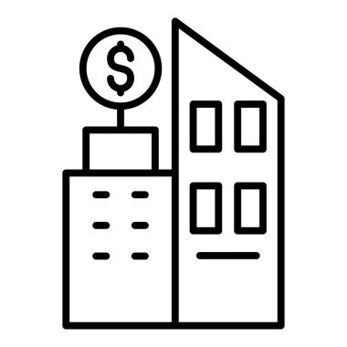 Vector Design Illustration Building a Business Icon Style