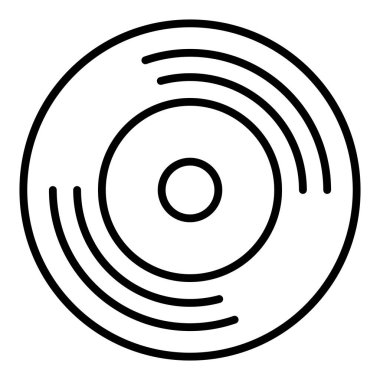 Vector Design Illustration Vynil Icon Style