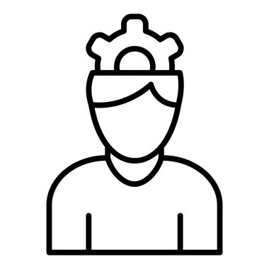 Vector Design Illustration Brainstorming Icon Style