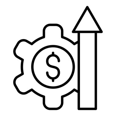 Vector Design Illustration Growth Hacking Icon Style