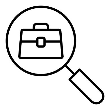 Vector Design Illustration Opportunities Searching Icon Style