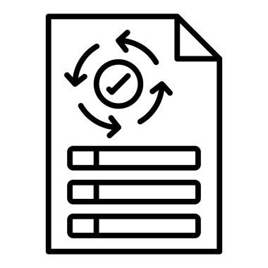 Vector Design Illustration Agile Principles Icon Style