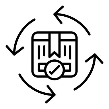 Vector Design Illustration Continuous Delivery Icon Style