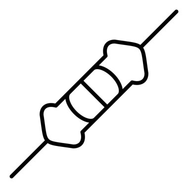 Basit simgenin vektör illüstrasyonu
