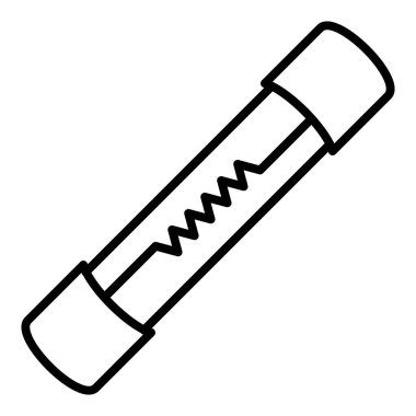 knife icon. simple illustration of pencil vector icons for web design isolated on white background