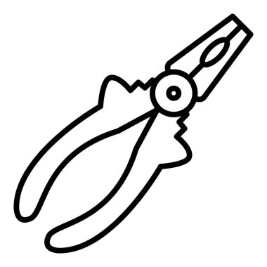 Kerpeten. Web simgesi basit illüstrasyon