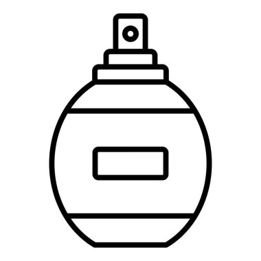 parfüm simge vektör çizim