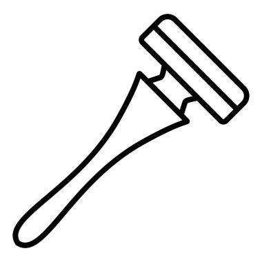 Modern oto tamir simgesinin vektör illüstrasyonu