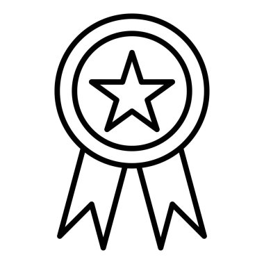 ödül simgesi vektör illüstrasyonu