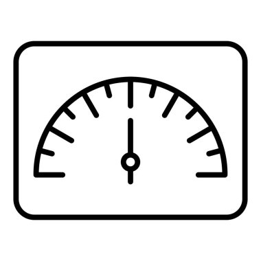 Hız göstergesi simgesi. vektör illüstrasyonu