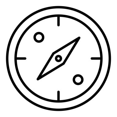 Pusula simgesi vektör resimlemesi