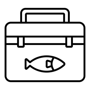 Gıda ve sağlık simgesinin vektör illüstrasyonu