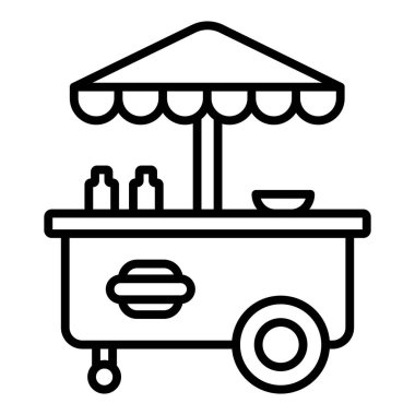 food store vector icon