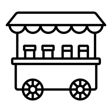 store shop kiosk icon vector illustration design