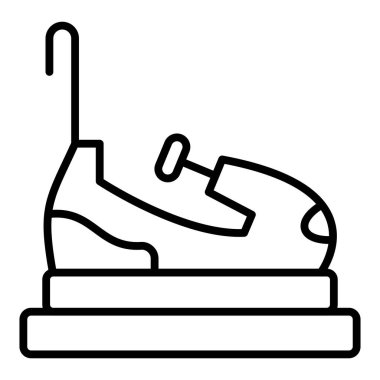 hockey icon. outline illustration of sport vector icons for web