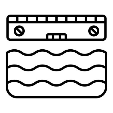 sea water icon. outline illustration of ship vector icons for web