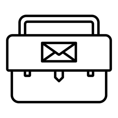 E- posta simgesi vektör illüstrasyonu