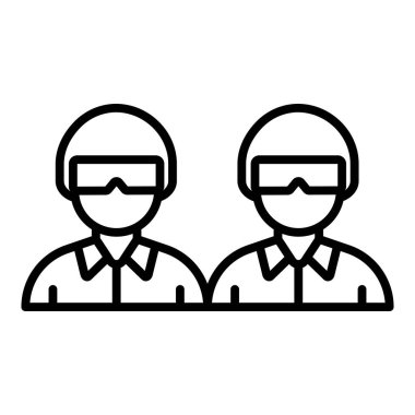 insanlar simge vektör illüstrasyonu