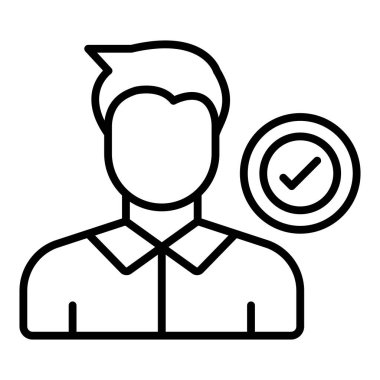 kullanıcı simgesi, vektör illüstrasyonu