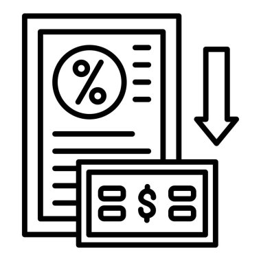 Para için. Web simgesi basit tasarım