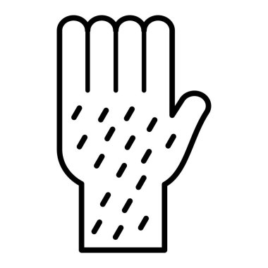 hand wash icon. outline vector illustration symbol