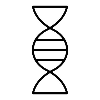 DNA simgesi vektör illüstrasyonu