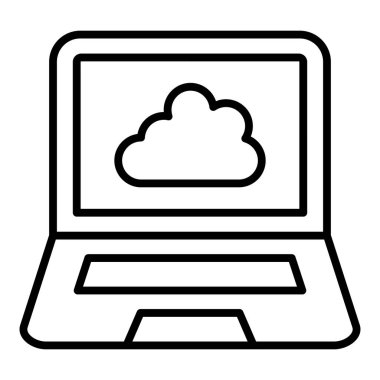 Bulut hesaplama. Web simgesi