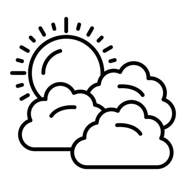 bulut bilgi işlem izole simge vektör çizim tasarım