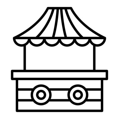 Gıda simgesinin vektör illüstrasyonu