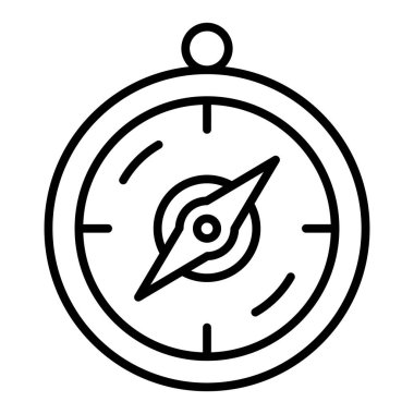 Pusula simgesi vektör resimlemesi