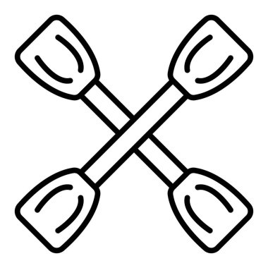 Mutfak gereçleri simgesi. vektör illüstrasyonu