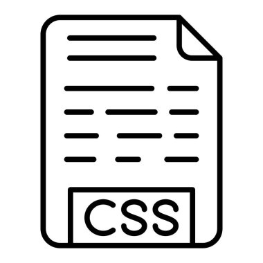 Belge. Web simgesi basit illüstrasyon